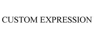 CUSTOM EXPRESSION trademark