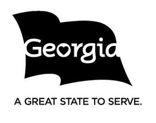 GEORGIA A GREAT STATE TO SERVE. trademark