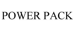 POWER PACK trademark