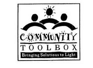 COMMUNITY TOOLBOX BRINGING SOLUTIONS TO LIGHT trademark