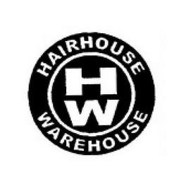 HW HAIRHOUSE WAREHOUSE trademark