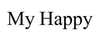 MY HAPPY trademark