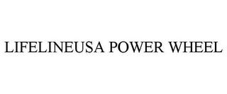 LIFELINEUSA POWER WHEEL trademark