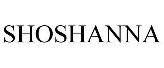 SHOSHANNA trademark