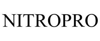 NITROPRO trademark