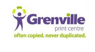 GRENVILLE PRINT CENTRE OFTEN COPIED. NEVER DUPLICATED. trademark