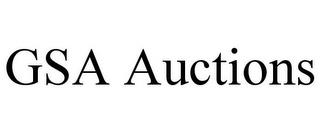 GSA AUCTIONS trademark