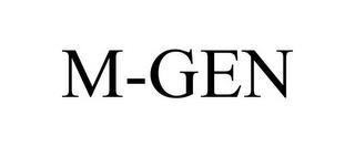 M-GEN trademark