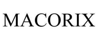 MACORIX trademark