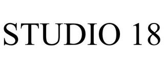 STUDIO 18 trademark