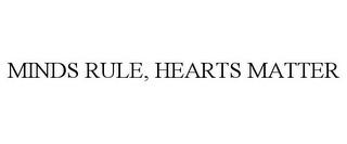 MINDS RULE, HEARTS MATTER trademark