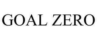 GOAL ZERO trademark