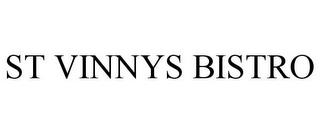 ST VINNYS BISTRO trademark