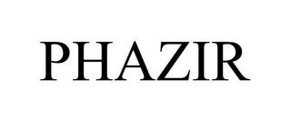 PHAZIR trademark