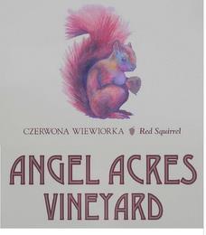 CZERWONA WIEWIORKA RED SQUIRREL ANGEL ACRES VINEYARD trademark