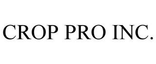 CROP PRO INC. trademark