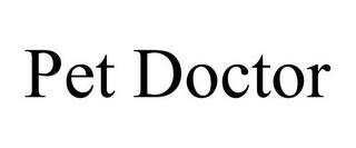 PET DOCTOR trademark