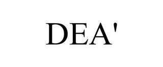 DEA' trademark