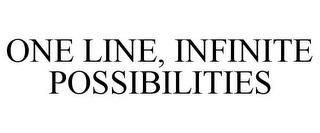 ONE LINE, INFINITE POSSIBILITIES trademark