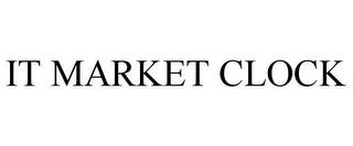 IT MARKET CLOCK trademark