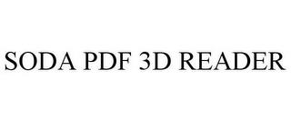 SODA PDF 3D READER trademark