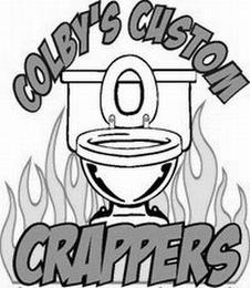 COLBY'S CUSTOM CRAPPERS trademark