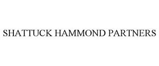 SHATTUCK HAMMOND PARTNERS trademark