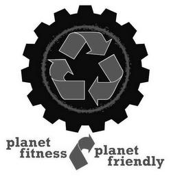 PLANET FITNESS PLANET FRIENDLY trademark