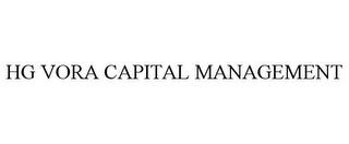 HG VORA CAPITAL MANAGEMENT trademark