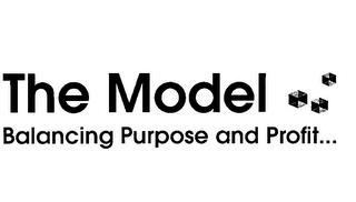 THE MODEL BALANCING PURPOSE AND PROFIT... trademark