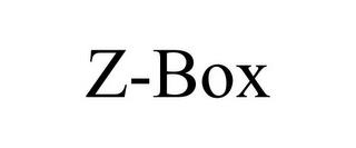 Z-BOX trademark