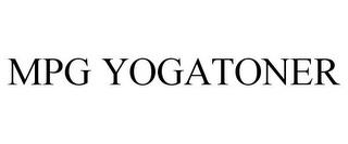 MPG YOGATONER trademark