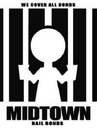 WE COVER ALL BONDS MIDTOWN BAIL BONDS trademark