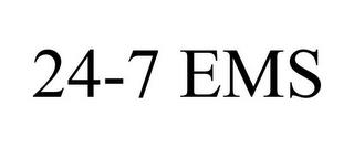 24-7 EMS trademark