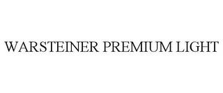 WARSTEINER PREMIUM LIGHT trademark