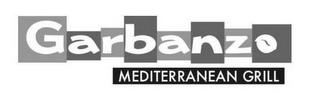 GARBANZO MEDITERRANEAN GRILL trademark