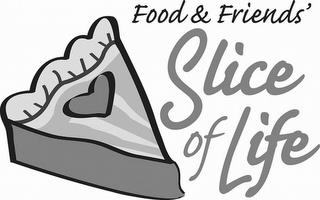 FOOD & FRIENDS' SLICE OF LIFE trademark