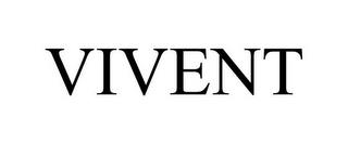 VIVENT trademark