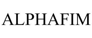 ALPHAFIM trademark