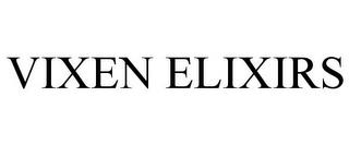 VIXEN ELIXIRS trademark