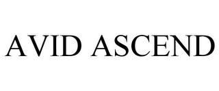 AVID ASCEND trademark