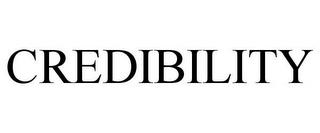 CREDIBILITY trademark