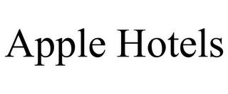 APPLE HOTELS trademark