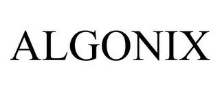 ALGONIX trademark