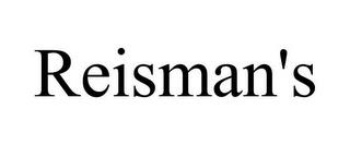 REISMAN'S trademark