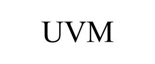 UVM trademark