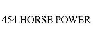 454 HORSE POWER trademark