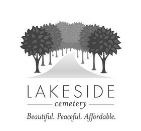 LAKESIDE CEMETERY BEAUTIFUL. PEACEFUL. AFFORDABLE. trademark