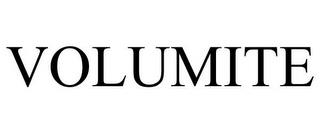 VOLUMITE trademark