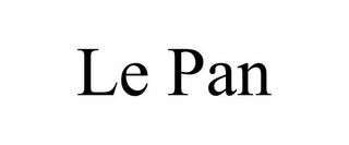 LE PAN trademark